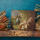 慈悲の天使， c.1746 (キャンバス上の油) フォトプラーク (側面)