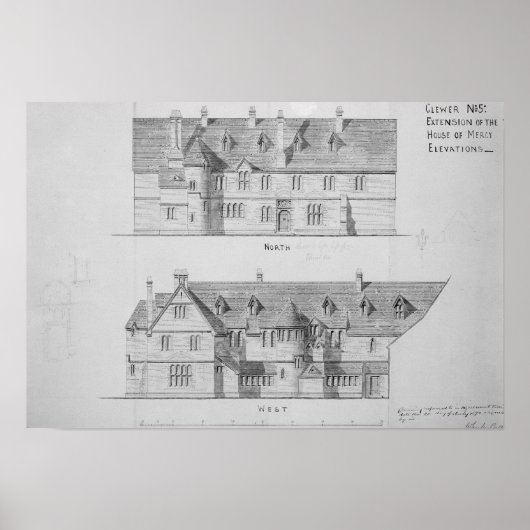 慈悲の家の拡張，クリューア ポスター (正面)
