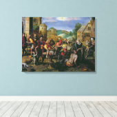 慈悲の業 キャンバスプリント (インサイチュ (ウッドフロア))