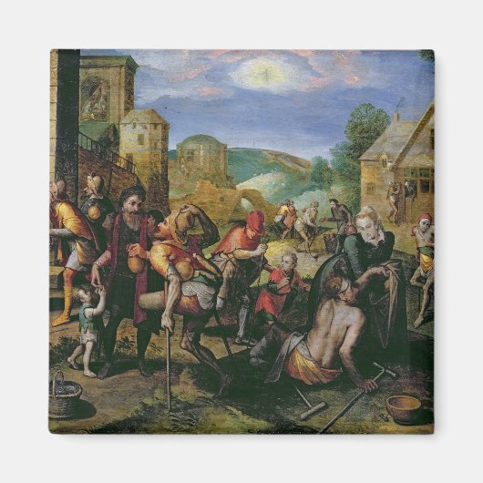 慈悲の業 マグネット (正面)