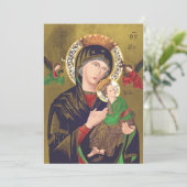 慈悲の聖母 サンキューカード (スタンド正面)