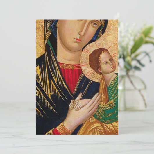 慈悲の聖母 招待状 (スタンド正面)