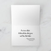 「慈悲の質」カード サンキューカード (内部)