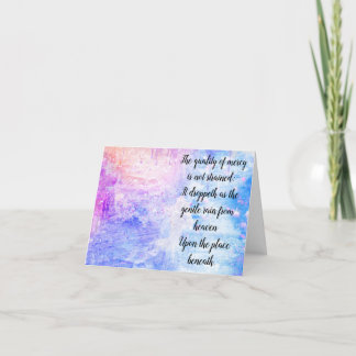 慈悲の質 サンキューカード