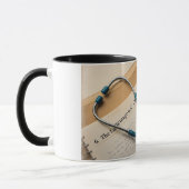 慈悲の贈り物："の言語気に"マグ マグカップ (左)