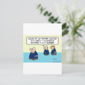 慈悲の金で天罰を裁く ポストカード (スタンド正面)