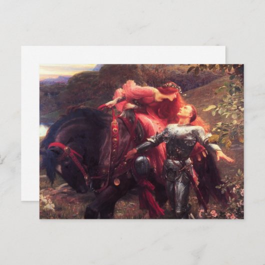 慈悲はがき無き美女 ポストカード (正面/裏面)