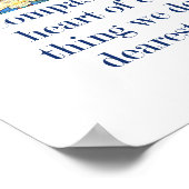 慈悲はハートにある – 慈悲引用文 ポスター (角)