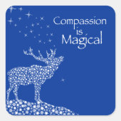 慈悲は魔法だ スクエアシール (正面)