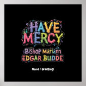 慈悲を持つ:大司教マリアン・エドガー・ブードの影響 ポスター (正面)