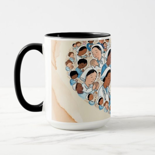 慈悲気に マグカップ (左)