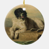 慈悲深い社会の顕著なメンバー セラミックオーナメント (裏面)