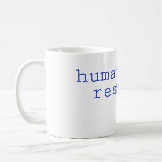 慈悲深い資源のマグ コーヒーマグカップ (左)