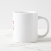 慈悲深き者こそ幸いなるかな クリスマスマグ ジャンボコーヒーマグカップ (右)