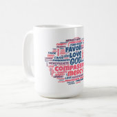 慈悲 – マグカップ (正面左)