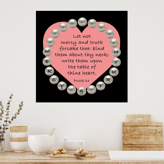 慈悲&真実 ポスター (キッチン)