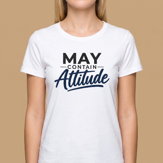 態度あり Tシャツ