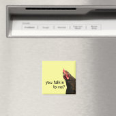 態度おもしろいチキン – 私に話を？ マグネット (インサイチュ (食洗機))