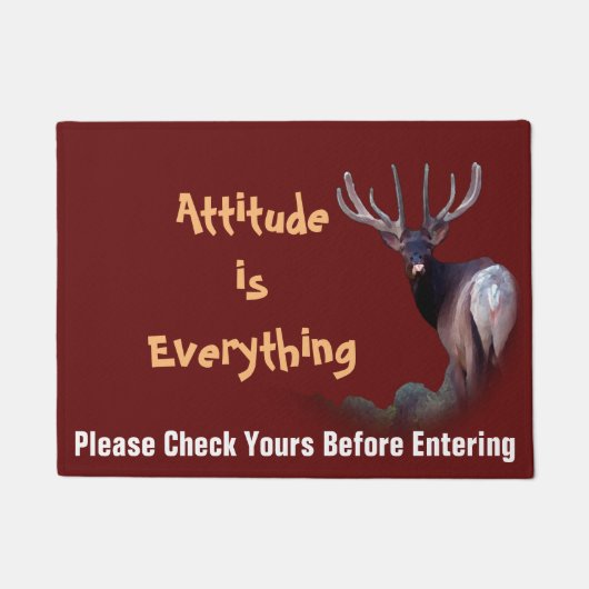 態度がすべて ドアマット (正面)