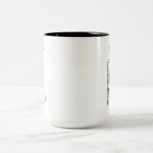 態度が変われば世界が変わるマグカップ ツートーンマグカップ (中央)