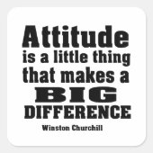 態度が大きな違いを生む スクエアシール (正面)