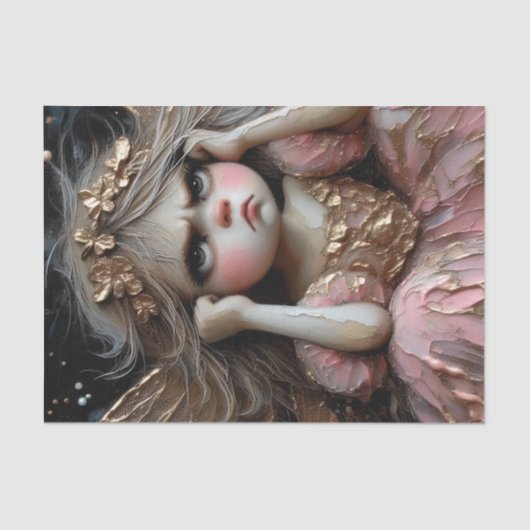 態度が落ち着いた妖精 薄葉紙 (正面)