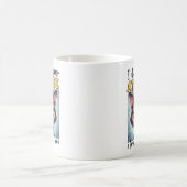 態度なんかいらない。自分の態度は自分で持ってきた! コーヒーマグカップ (中央)