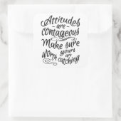 態度のやる気を起こさせるシール スクエアシール (バッグ)