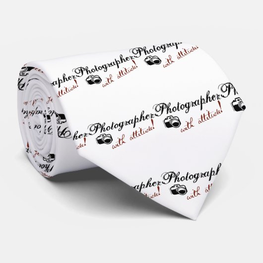 態度のカメラマン ネクタイ (ロール)