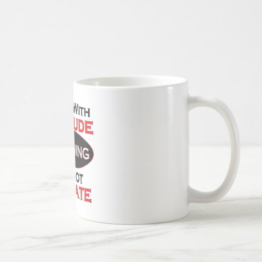 態度のシェフ コーヒーマグカップ (右)