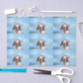 態度のティッシュペーパーが付いているブリッタニー 薄葉紙 (クラフト)