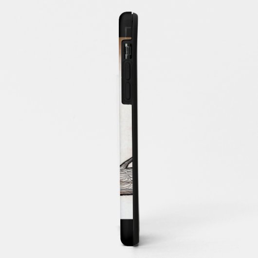 態度のフクロウ Case-Mate iPhoneケース (裏面/左)