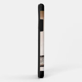 態度のフクロウ Case-Mate iPhoneケース (裏面/右)