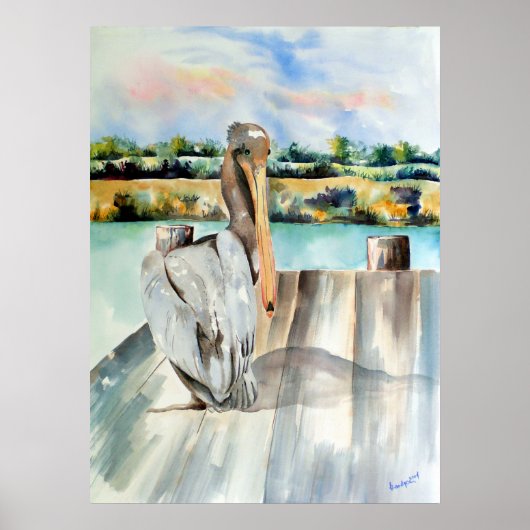 態度のペリカン ポスター (正面)