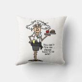 態度のユーモアのステラ クッション (裏面)