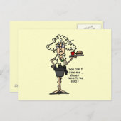 態度のユーモアのステラ ポストカード (正面/裏面)