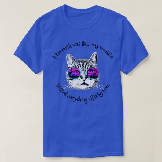 態度の悪い猫 Tシャツ (デザイン正面)