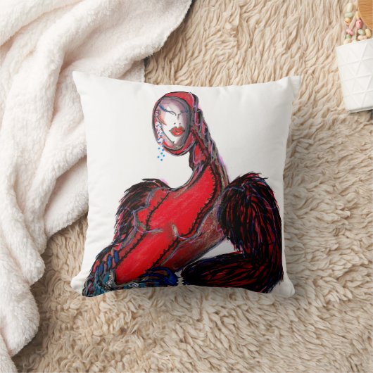 態度の枕 クッション (ブランケット)