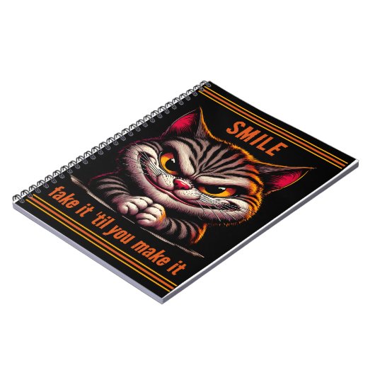 態度の猫 ノートブック (左側)