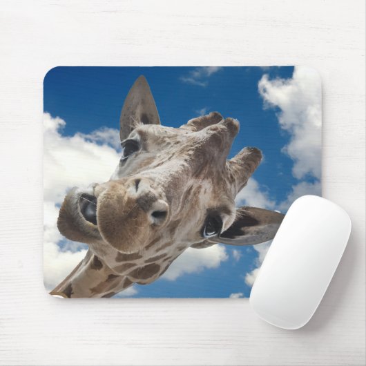 態度の生意気なキリン マウスパッド (マウス)