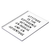 態度の相違 ノートブック (左側)