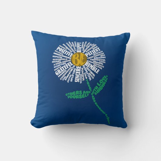 態度の良い枕 クッション (正面)