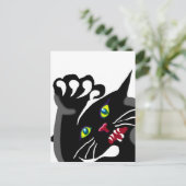 態度の良い猫 ポストカード (スタンド正面)