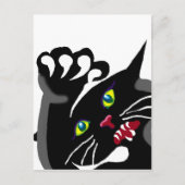 態度の良い猫 ポストカード (正面)