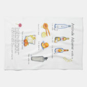 態度の調節装置のカクテルのバーの布 キッチンタオル (横)