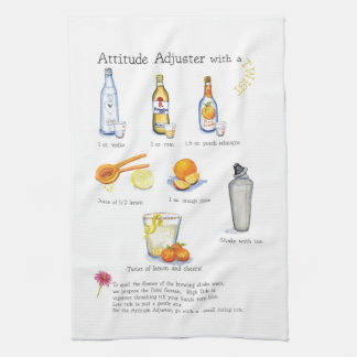 態度の調節装置のカクテルのバーの布 キッチンタオル