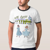 態度はあるぜ Tシャツ (正面)