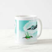 態度はすべてスティンガーです コーヒーマグカップ (正面右)