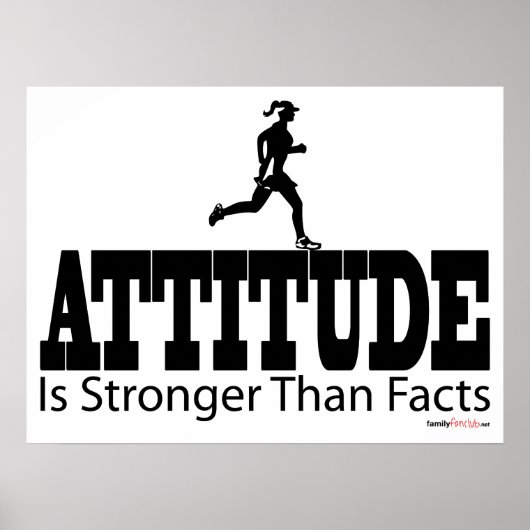 態度は事実より強い ポスター (正面)