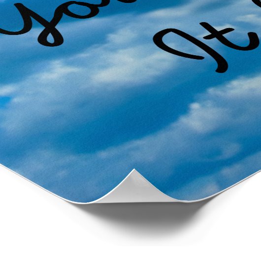 態度は全て ポスター (角)